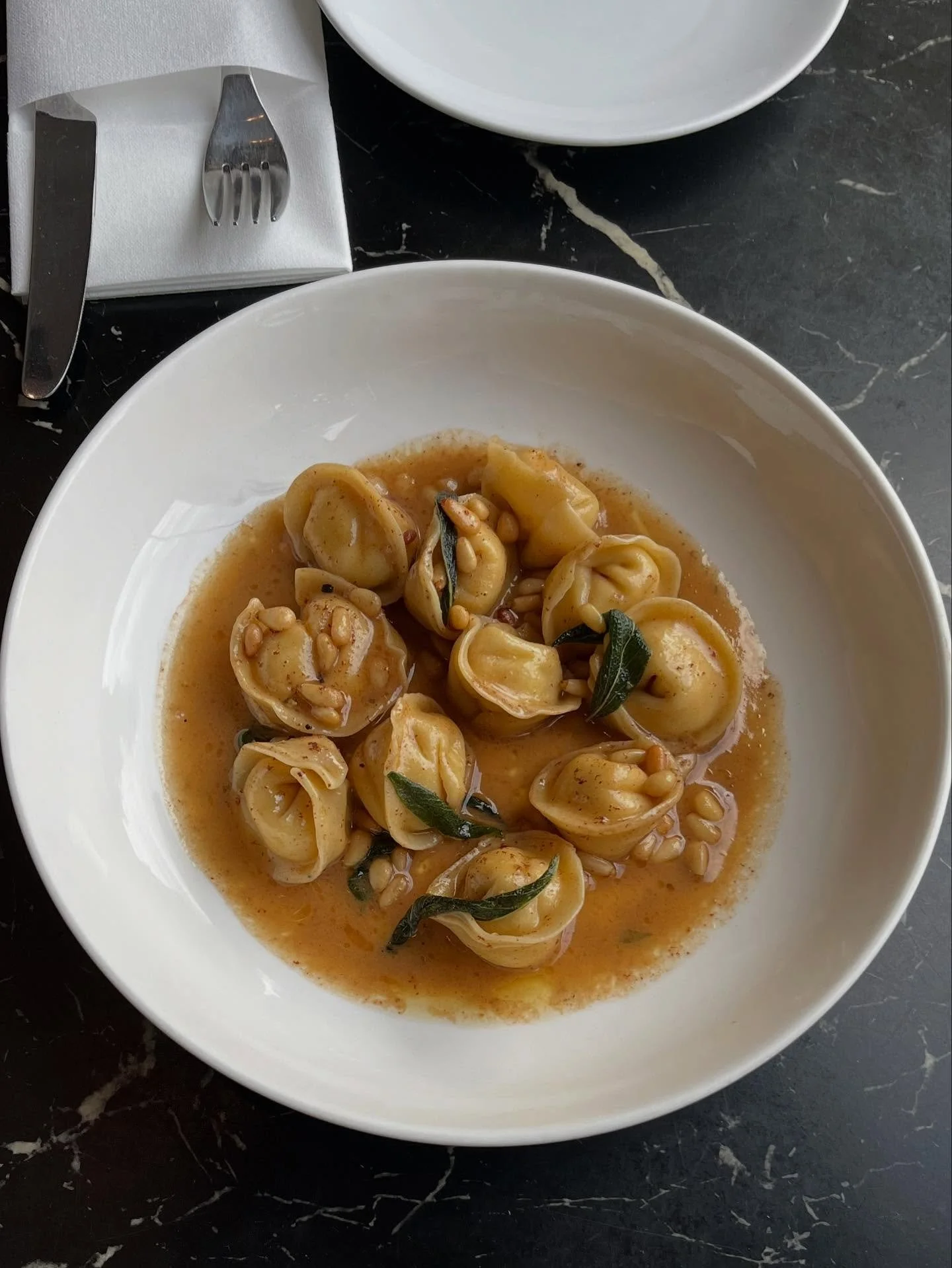 Weekly Specials

Cappelletti stuffed with ricotta, squash, brown butter, sage, and pine nuts

Adriatica: Aperol, Amaro Montenegro, lemon and orange juice, with a splash of soda water
