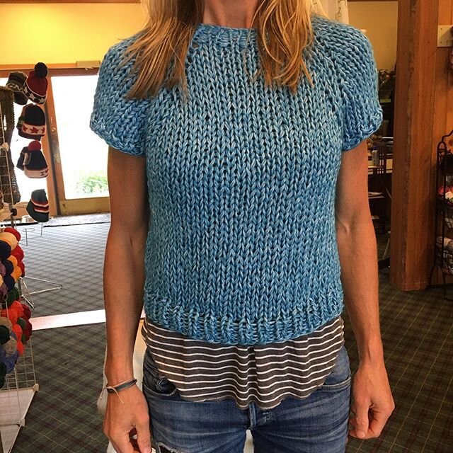 Lots of action yesterday!  One customer finished her first sweater out of Cascade Cantata!  And of course, there were dogs... #shopdog #oldsunknits #cuzzywasadingdong #whitefishmontana #localyarnshop