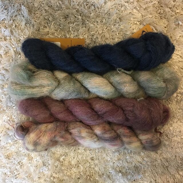 Oh Dang!  Juicy DK. Come check out the selection on this lazy Saturday morning. We&rsquo;re in the shop until 2pm today. 
#oldsunknits #whitefishmontana #whitefishmt #localyarnshop #farmersdaughterfibers #shopdog #cuzzywasadingdong #madeinmontana