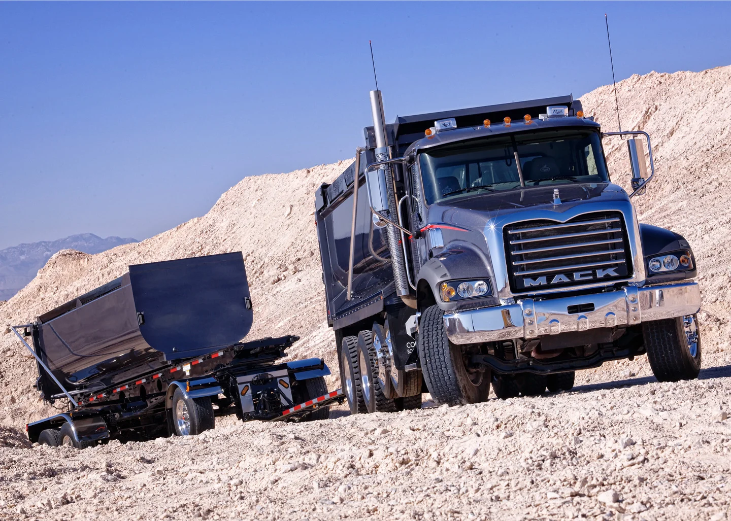 Mack Granite on duty in Nevada