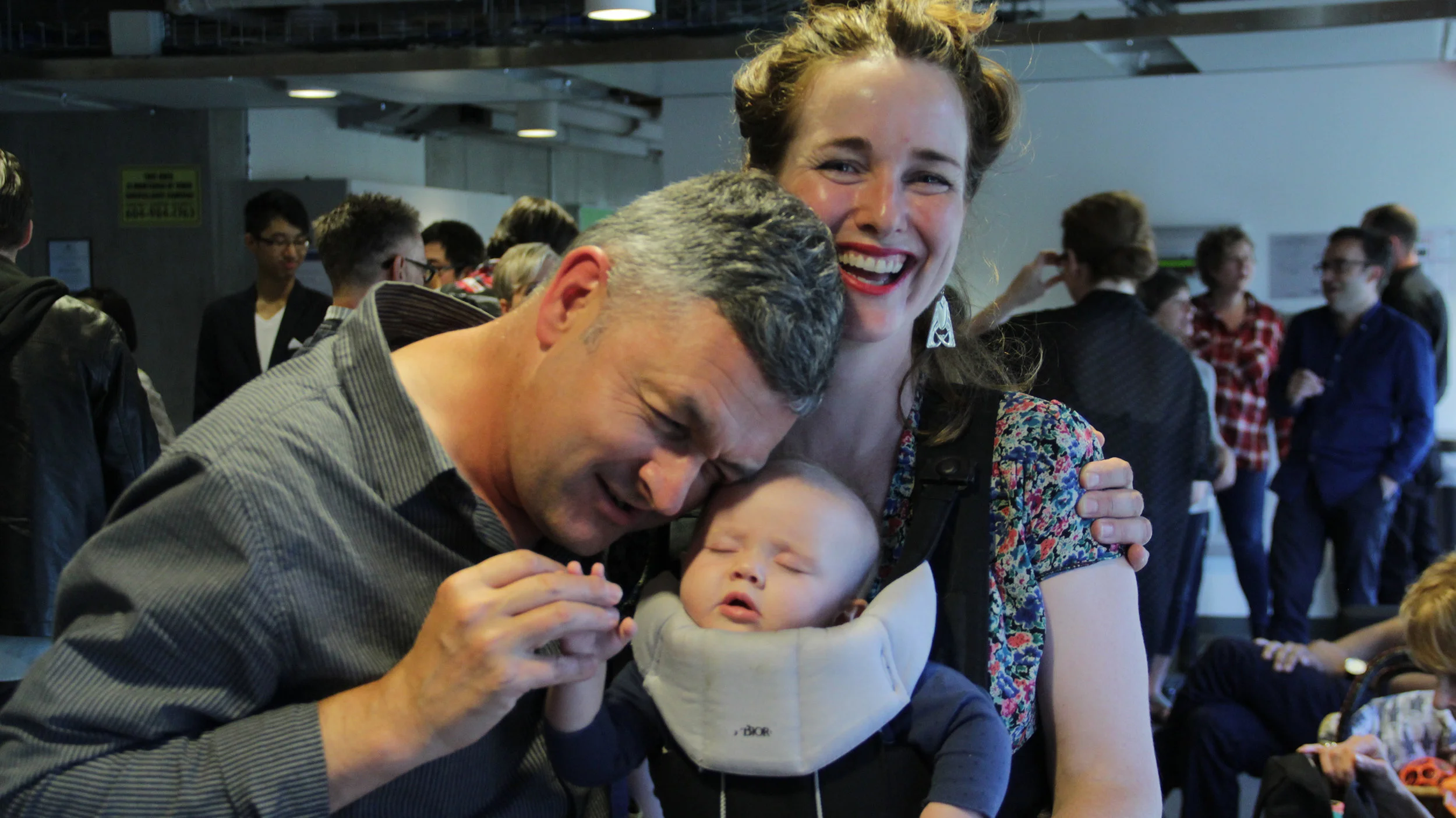 Gareth Moses, Erin Ryan and Fleur Simon