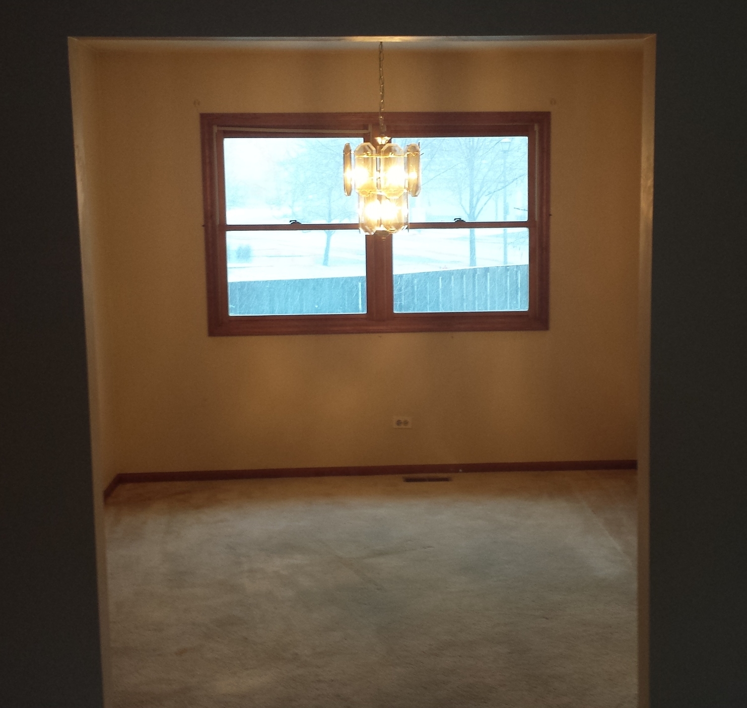 Existing dining room