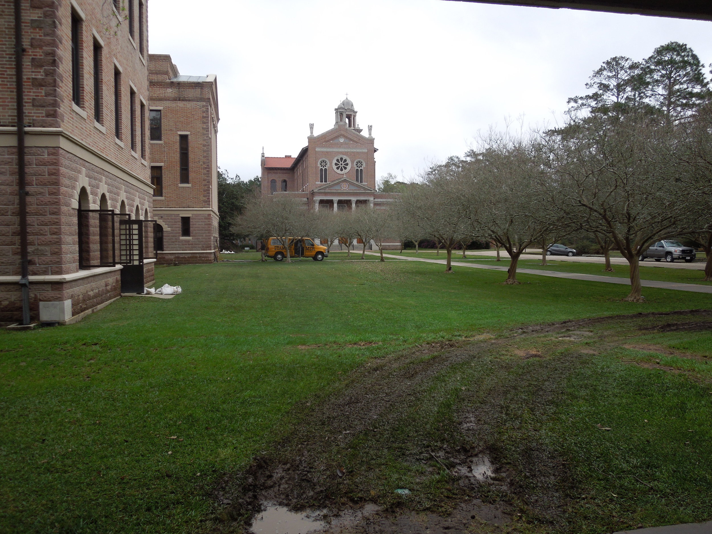 Abbey and Monastery Next Morning.JPG