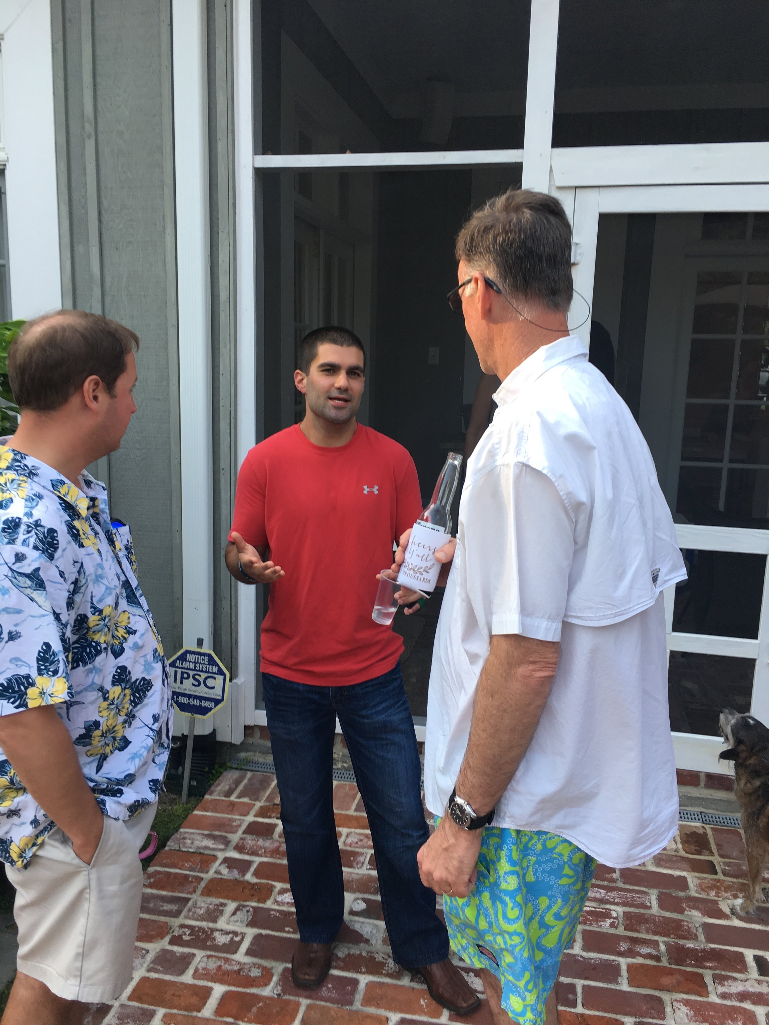  L to R; Nick Ware, Barry Morse, and Todd Burrall 