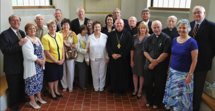 Each year on July 11th, the Feast of Saint Benedict, we induct new members into the Society.  Congratulations to our inaugural members who were part of the Class of 2014!