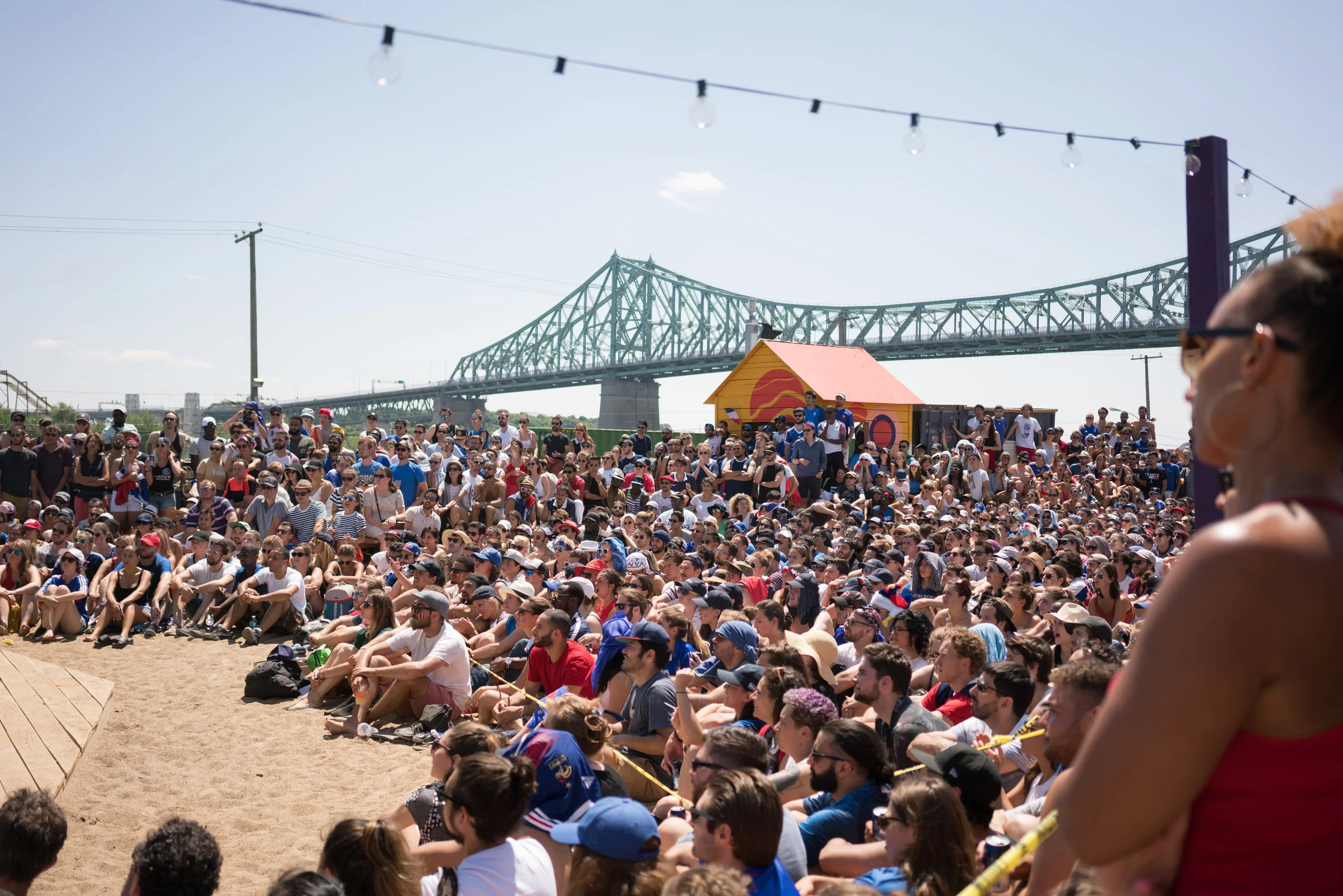 Finale De La Coupe Du Monde Village Au Pied Du Courant