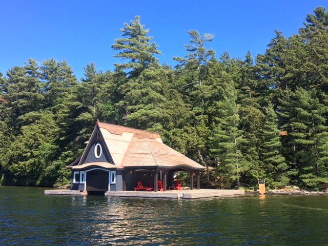 VICTORIAN REVIVAL BOATHOUSE 