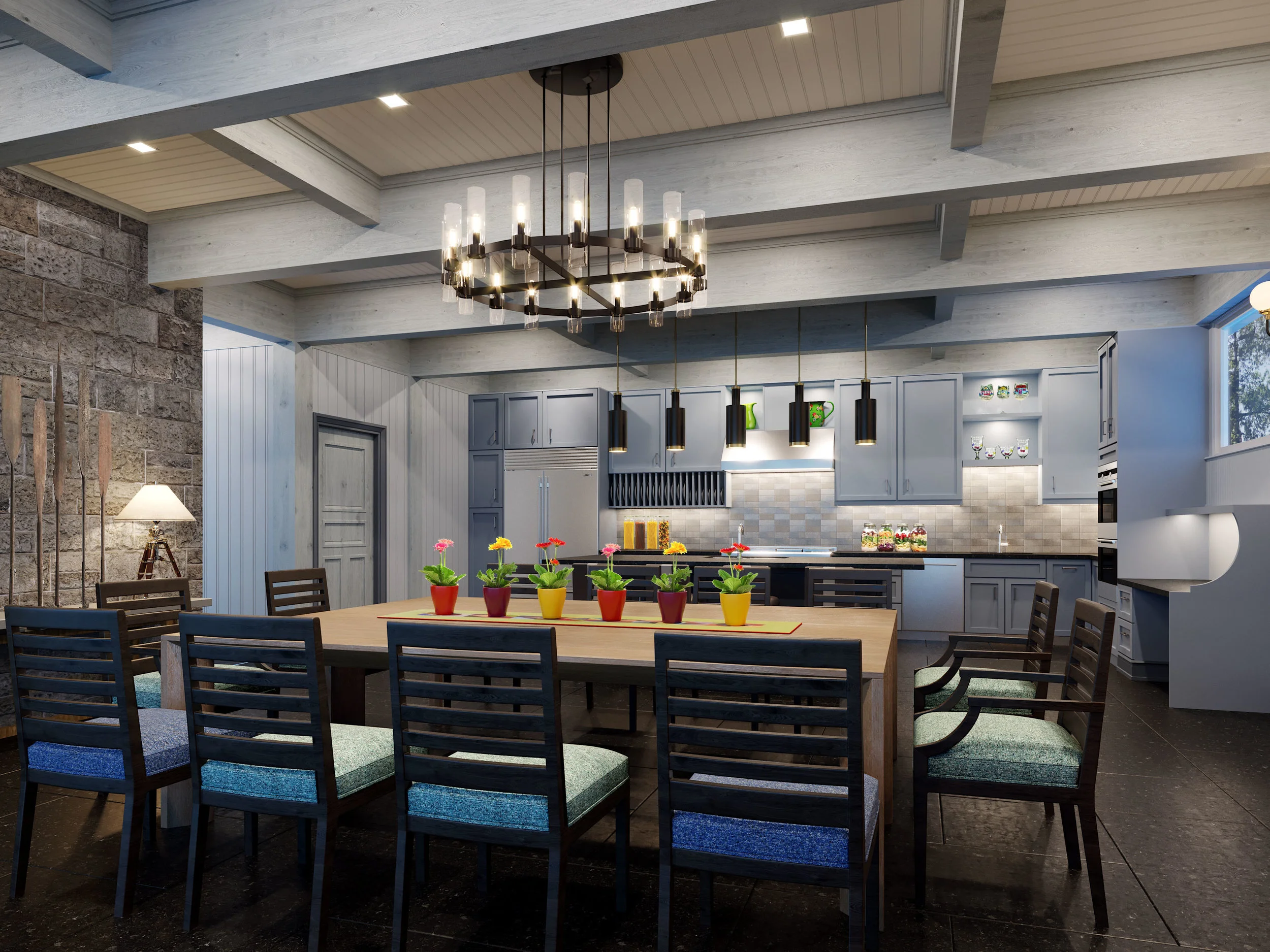  PHOTO: JOHN DAVID EDISON INTERIOR DESIGN INC. 