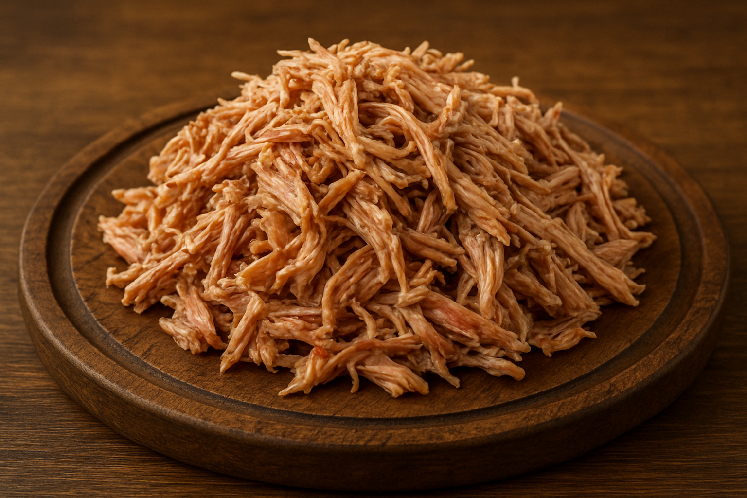Pulled Pork on Rustic Cutting Board.png