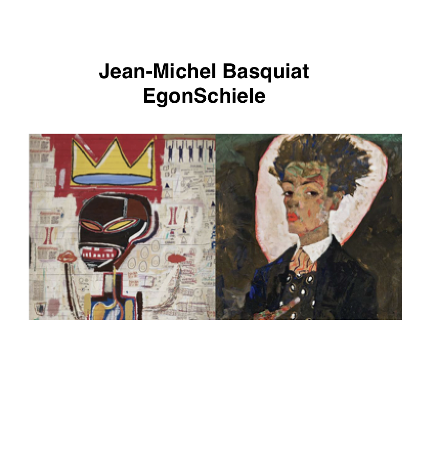 Jean-Michel Basquiat / Egon Schiele at Fondation Louis Vuitton