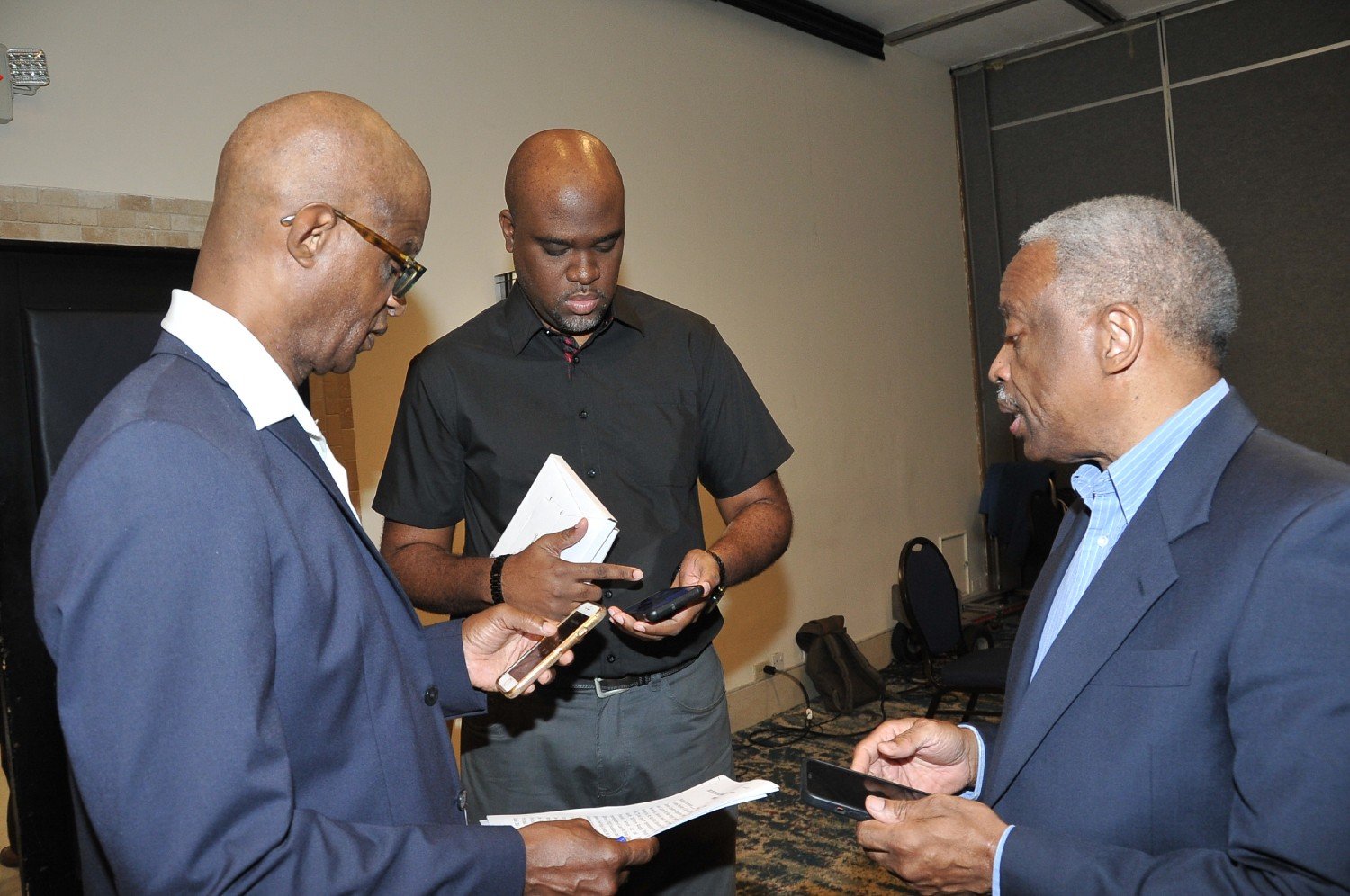 Zed Technologies Directors: Carlton Grant, Paul Harris and Milton Samuda