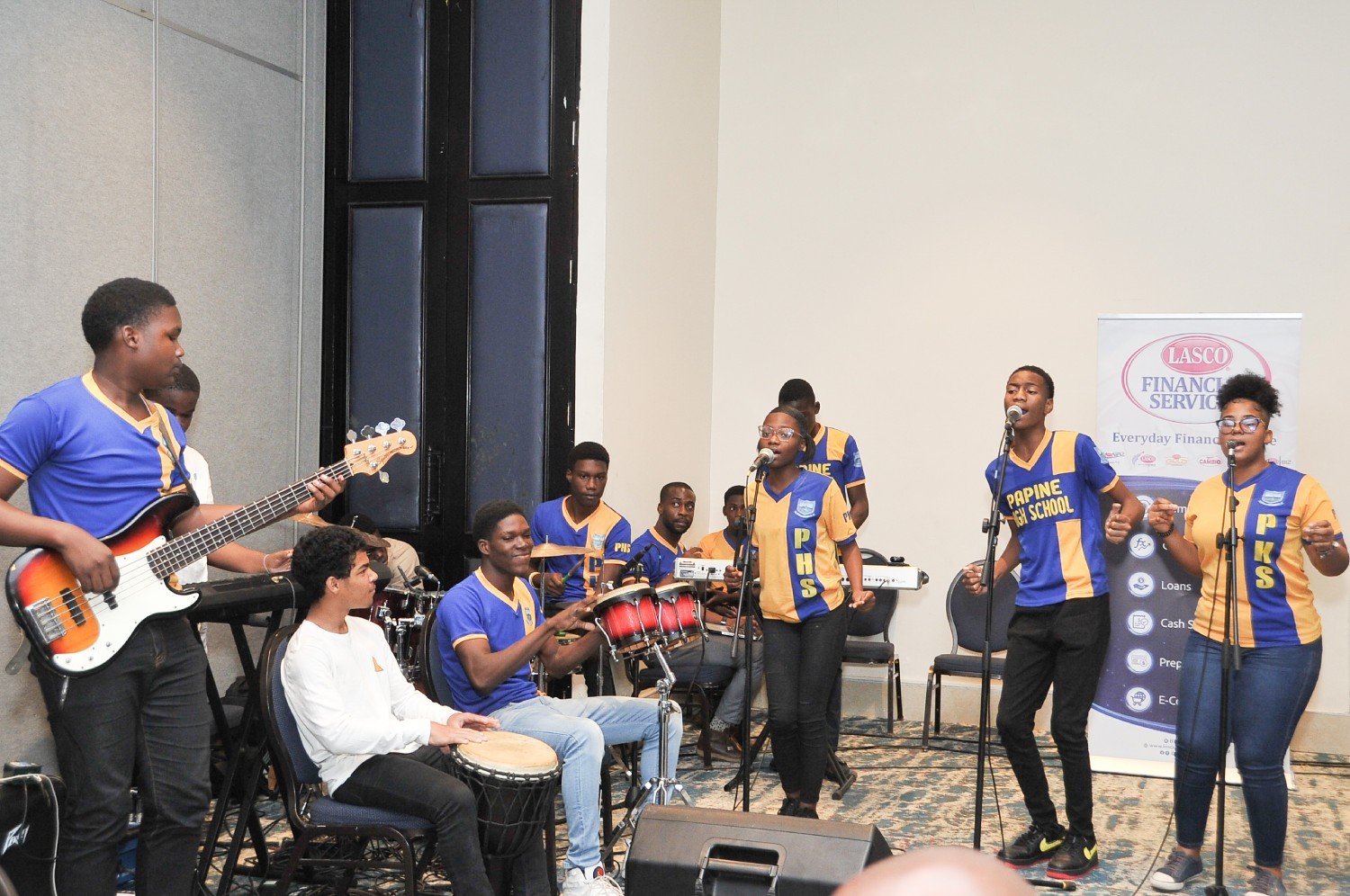 Performance by Papine High School Band