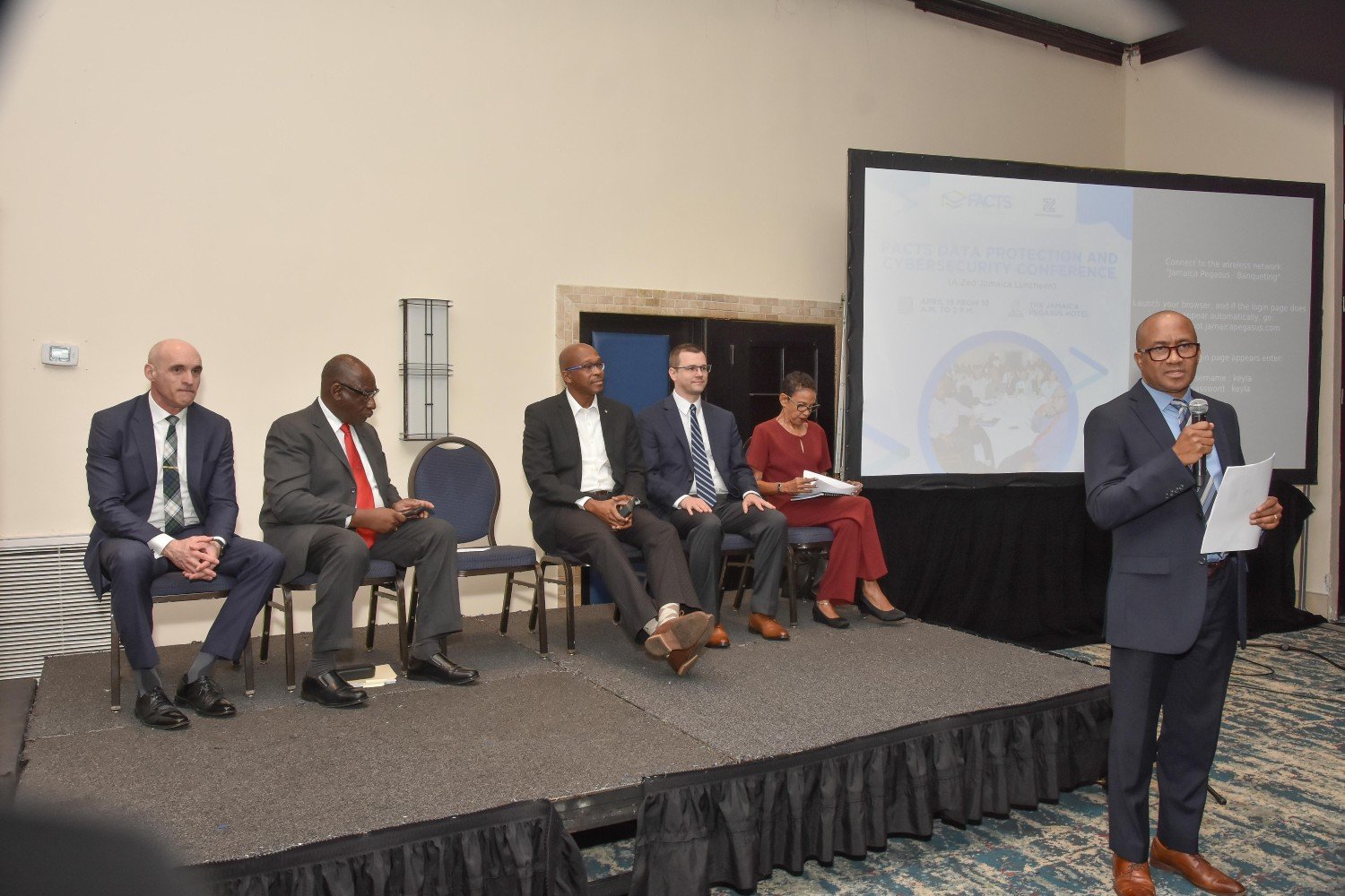 Panel Discussion led by Andrew Lee, CEO Elearning Jamaica