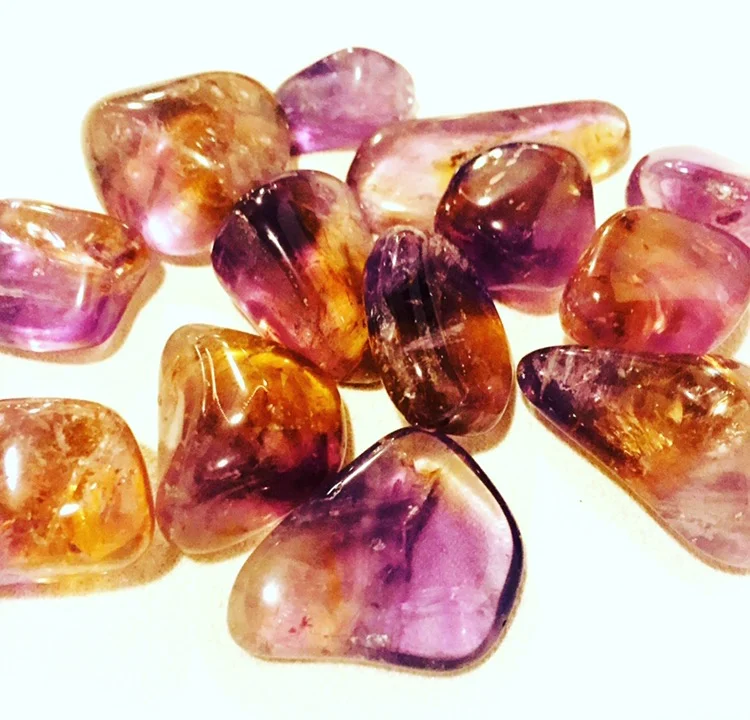 Tumbled Ametrine
