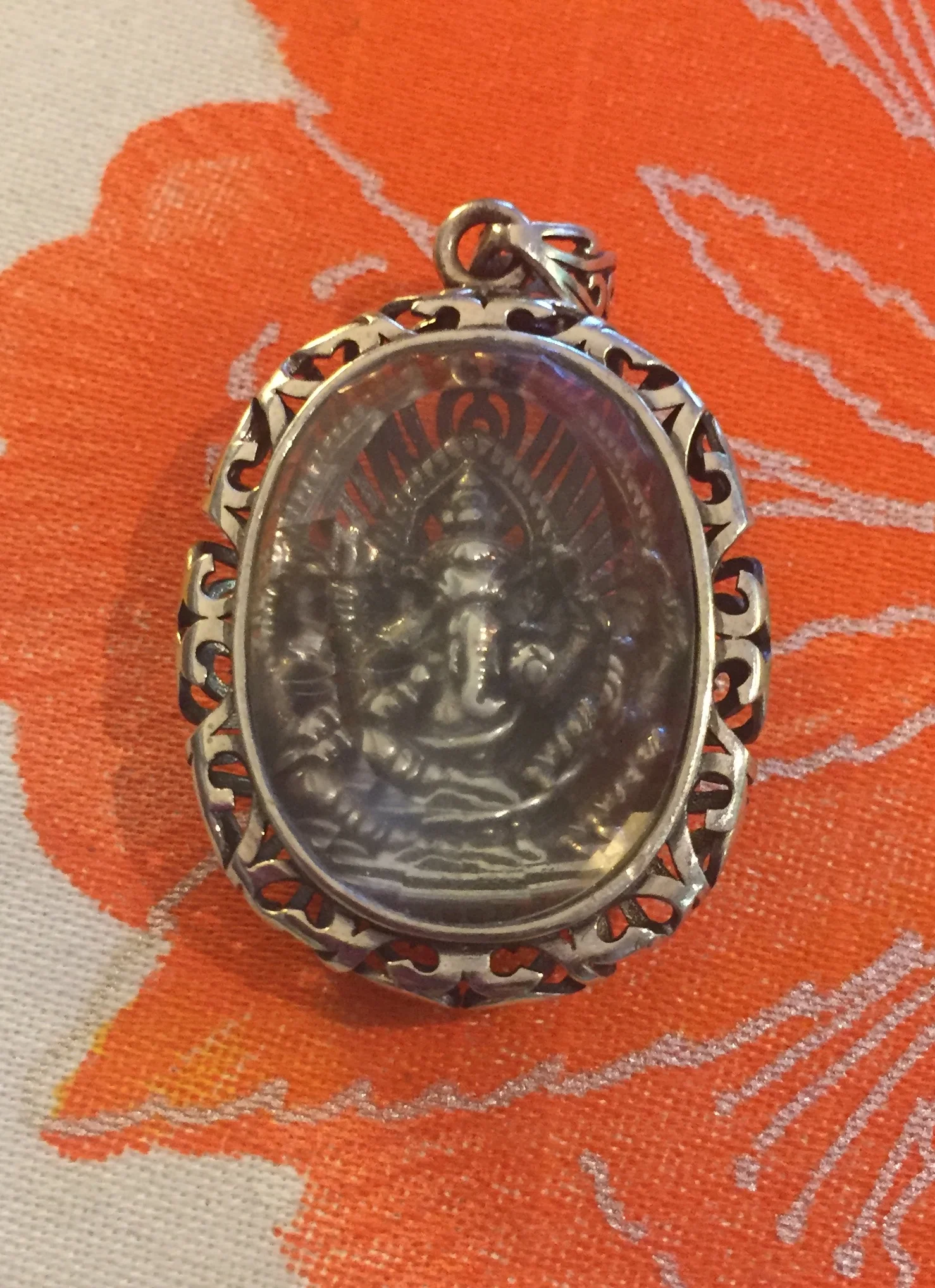 BLESSED OBSTACLES: Ganesh Pendant & Reading Combo