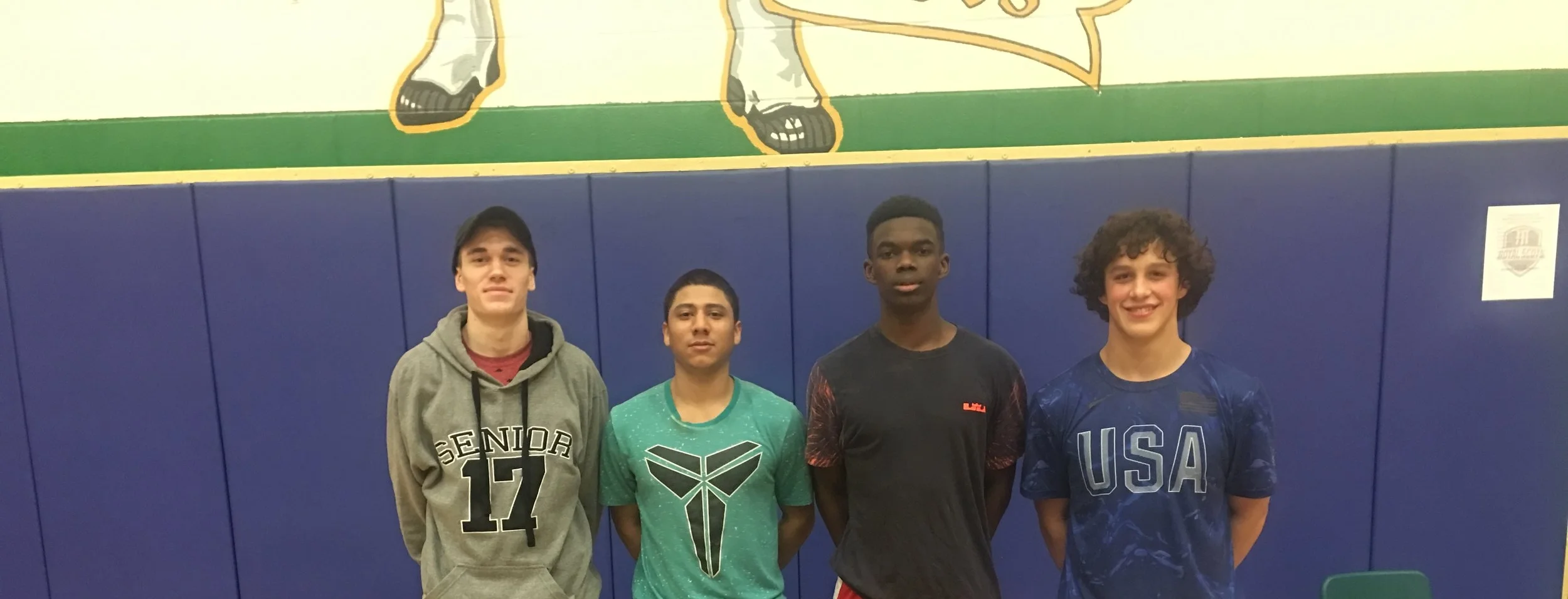 McKay Basketball has Four Boys on Senior Night 