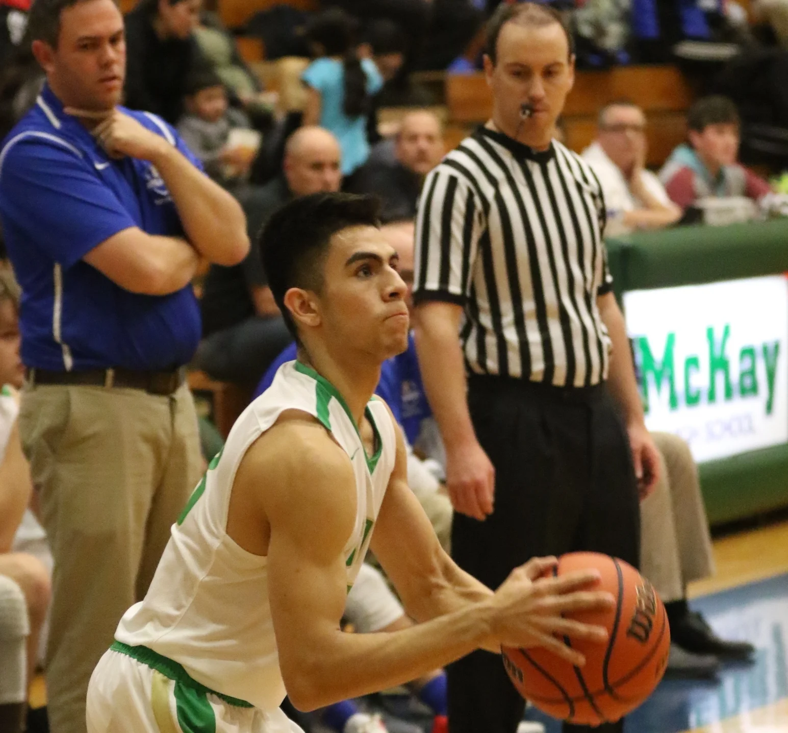 Israel Garza is a Gifted-Two-Sport Senior at McKay High School
