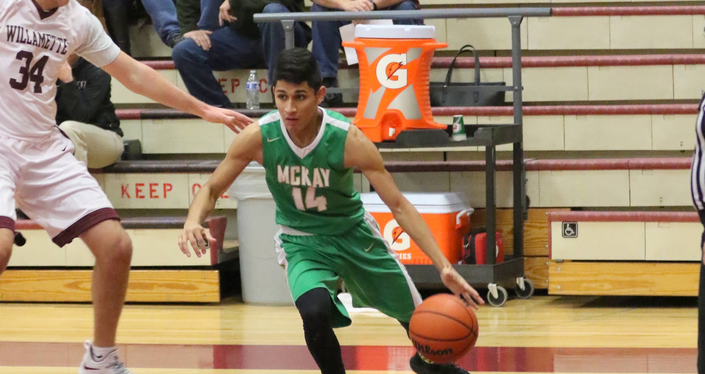 Andre Tovar is a Resilient Story for McKay Boys Basketball