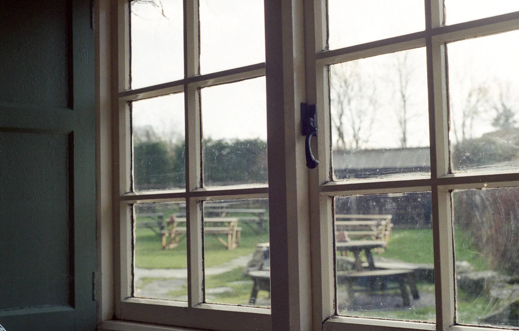 Pub Window, Devon, 2017