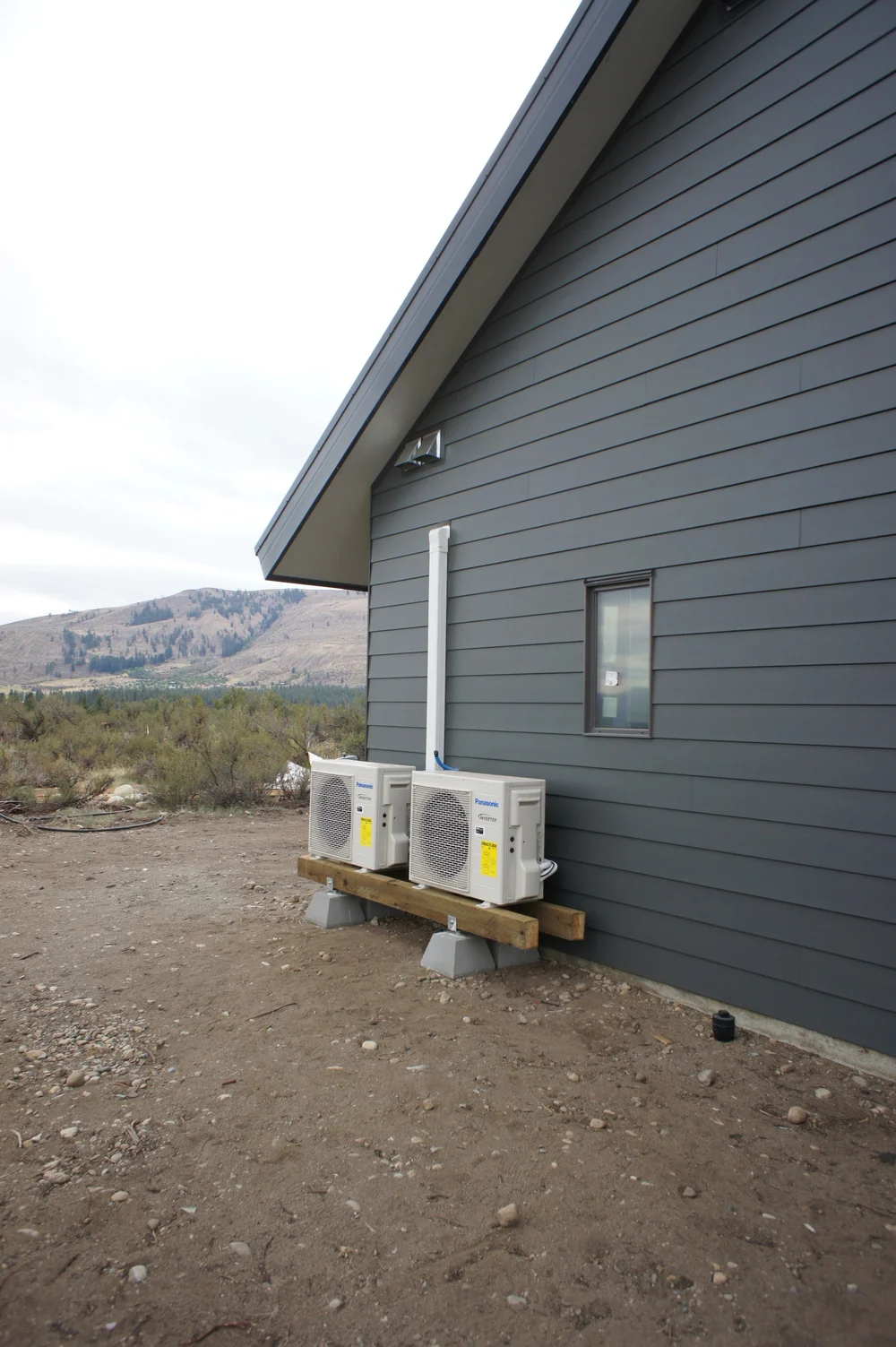  Panasonic heat pumps. 