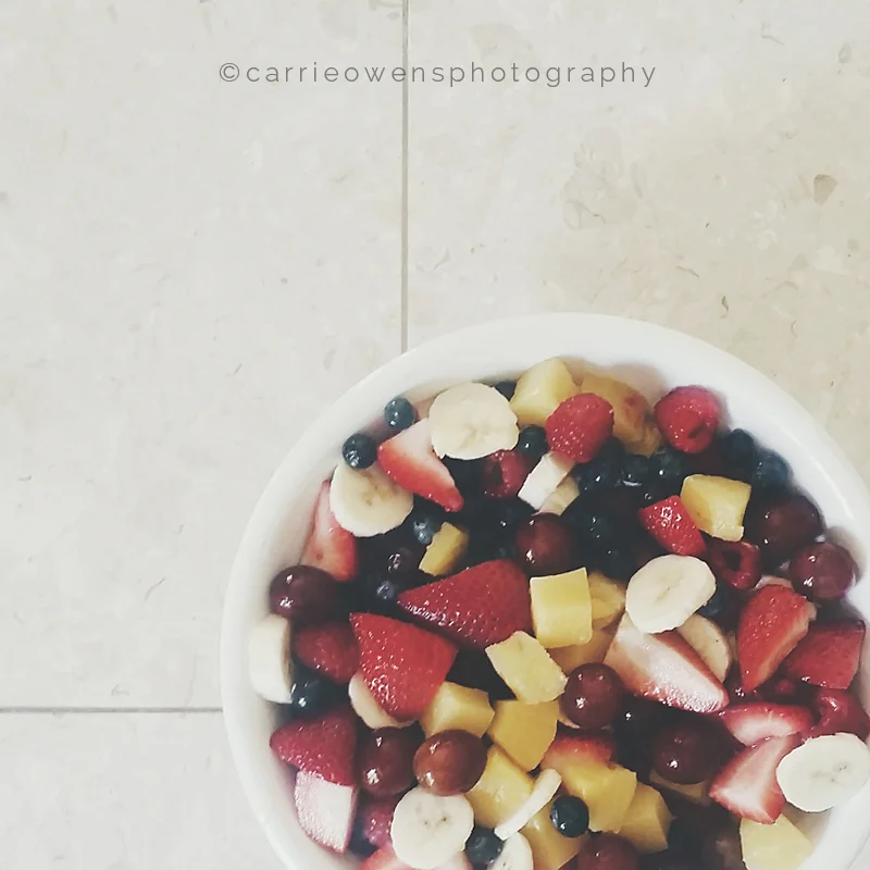 good eats | the girlie's fruit salad