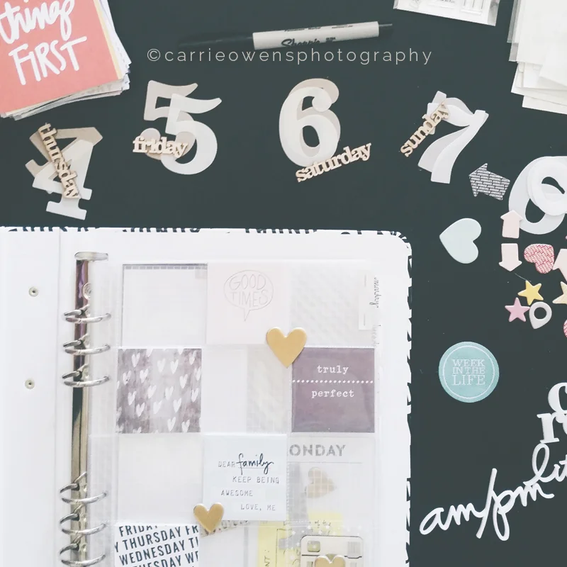 good work | my scrapbooking desk