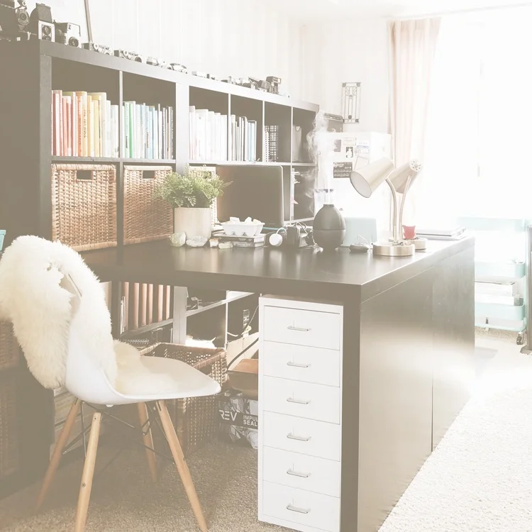 home office tour + photos