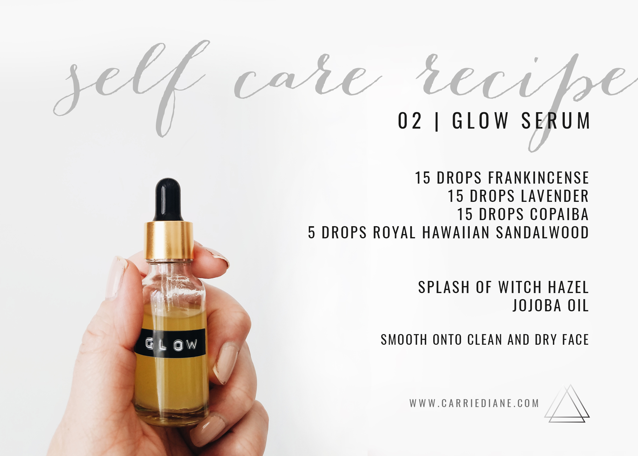 eo | diy glow serums + my favorite oils for skin — carrie diane ...