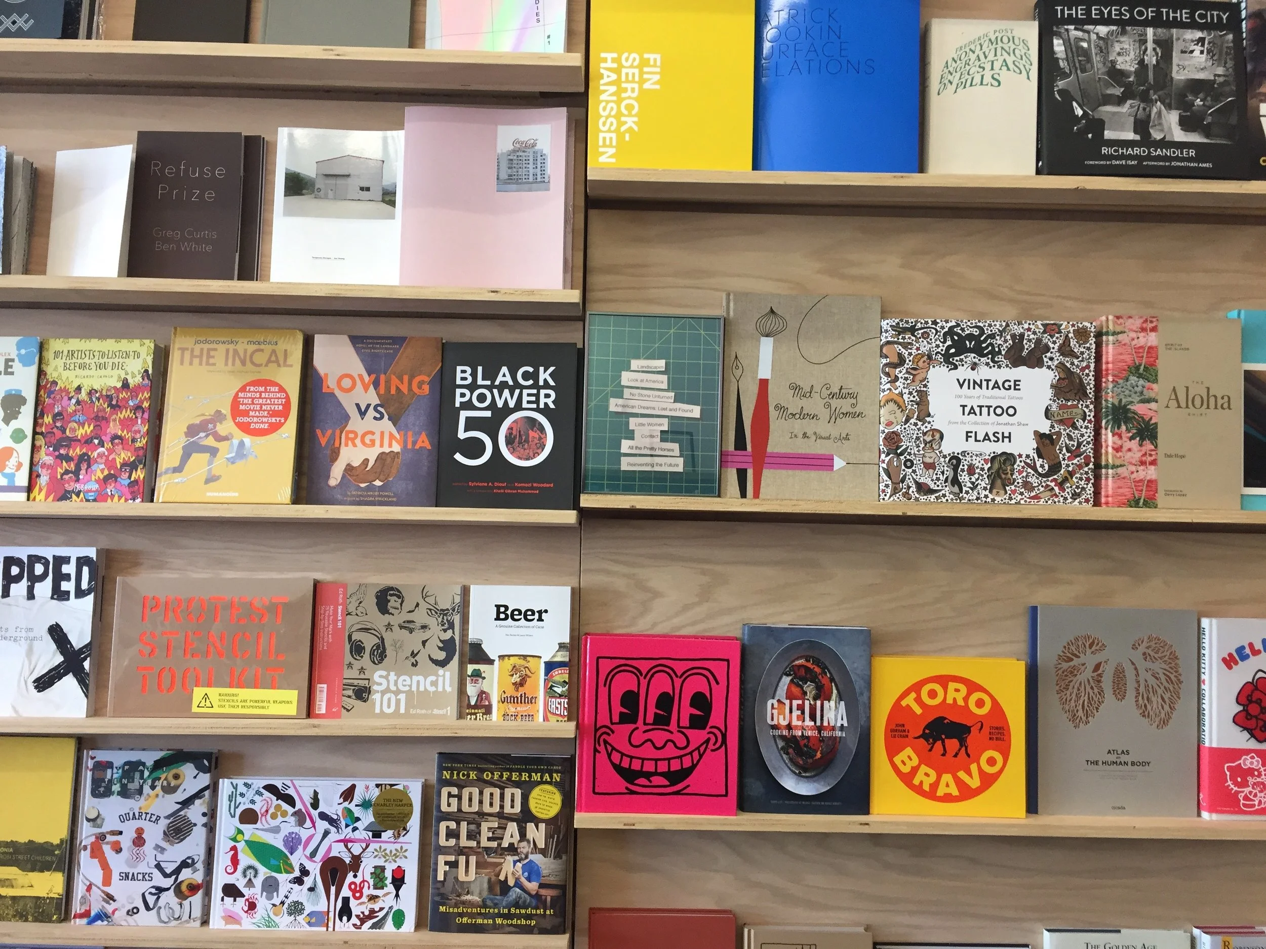 Double Positive, 2017 Sandstone, felt, used books, poem, framed ink jet prints Installed in PopHop Books, Los Angeles, 2017 In collaboration with Susanna Battin 