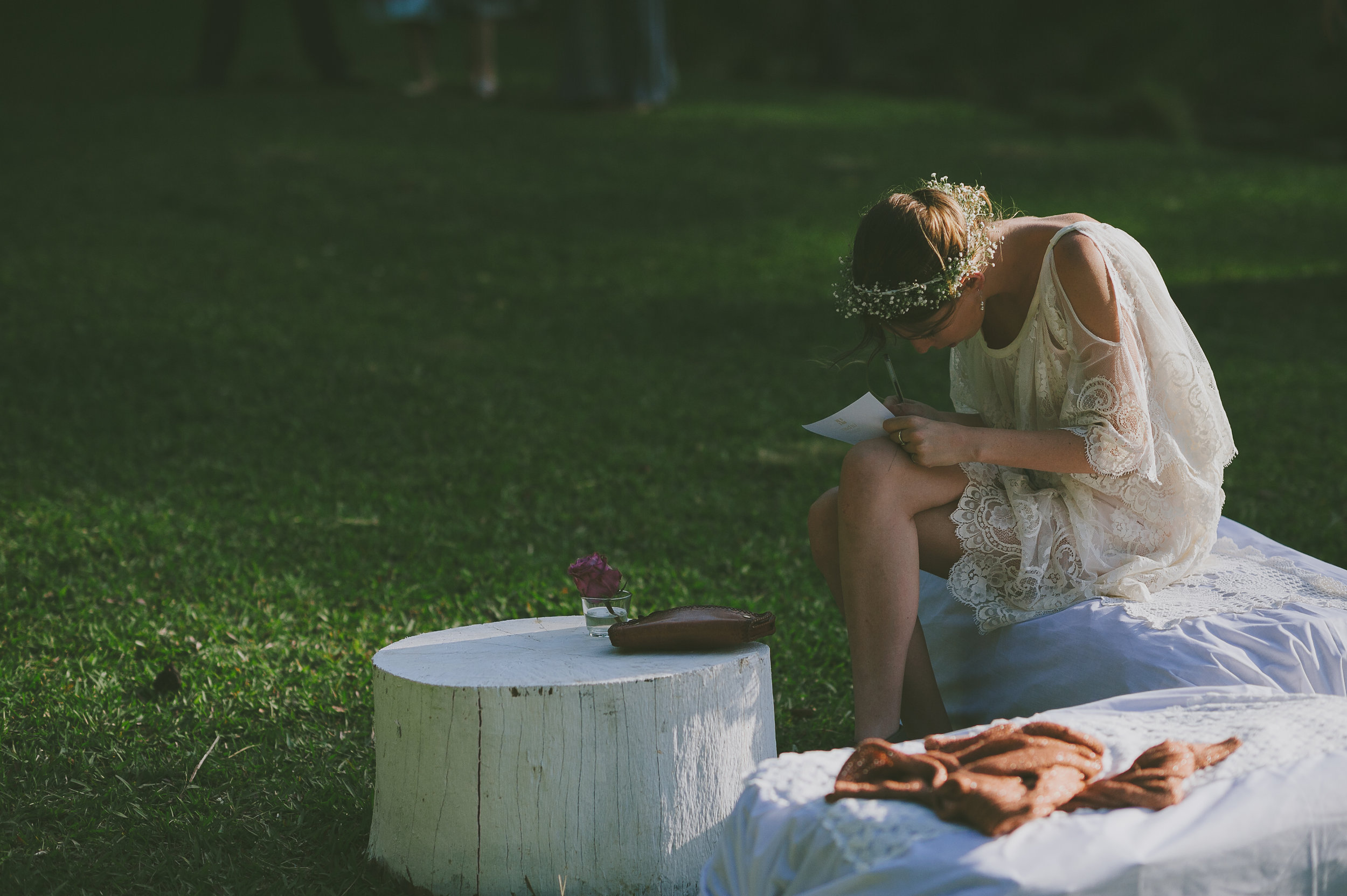 Wedding chill out zone