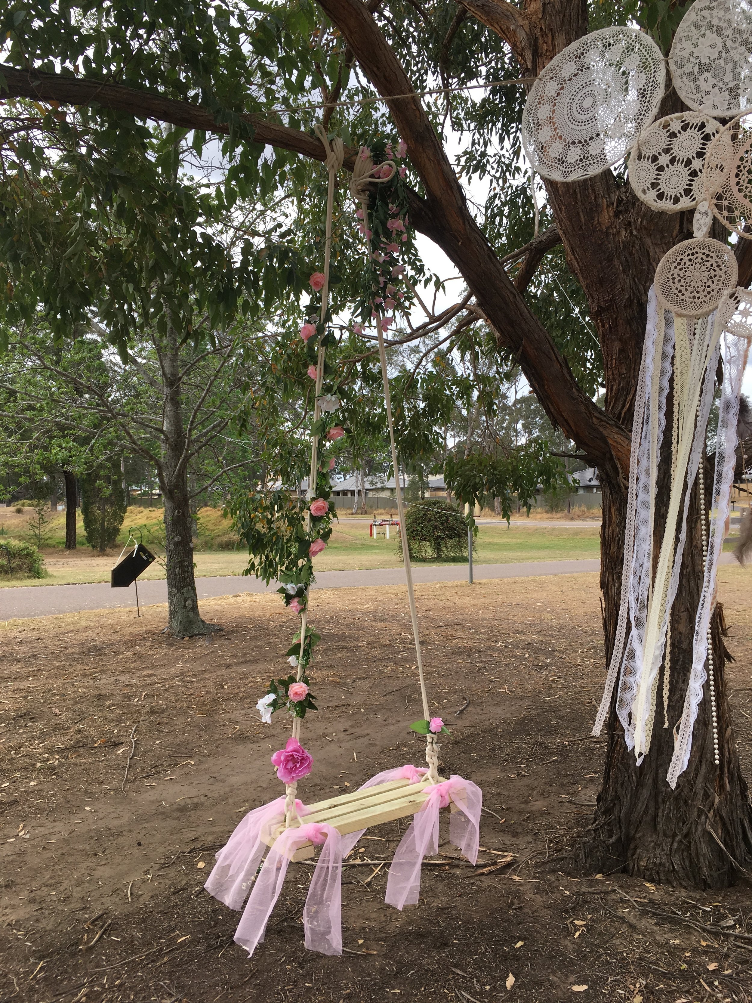 Dream catcher and swing