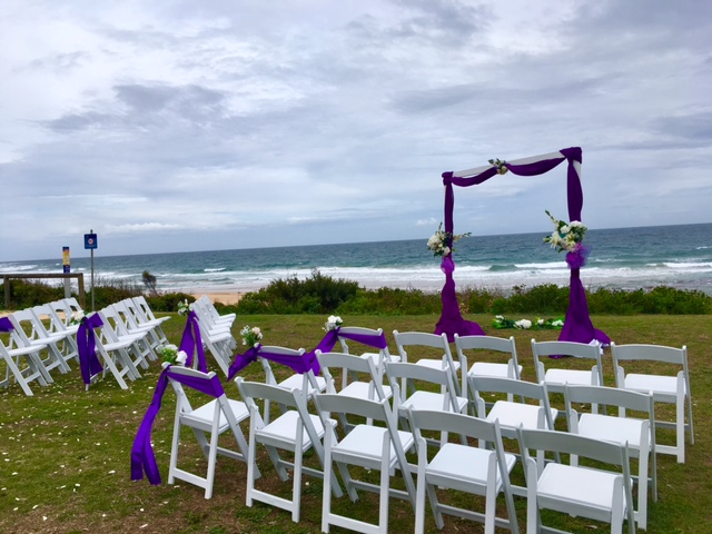 Wedding ceremony beach