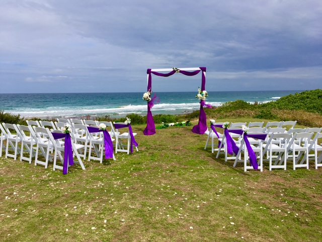 Wedding ceremony Shelly Beach