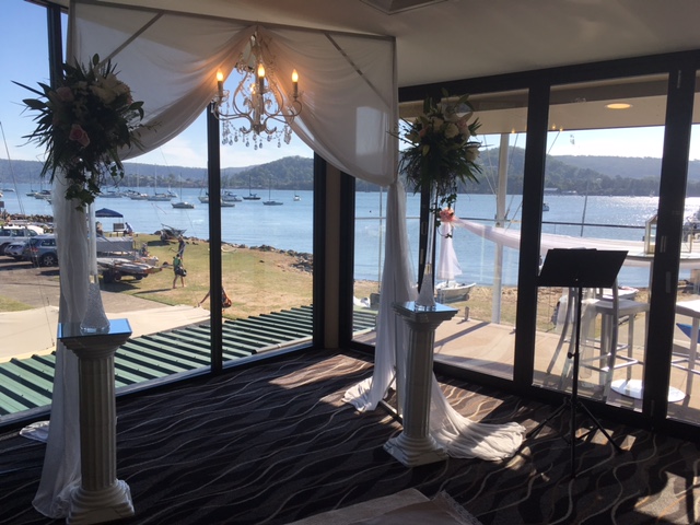 Gosford Sailing Club wedding