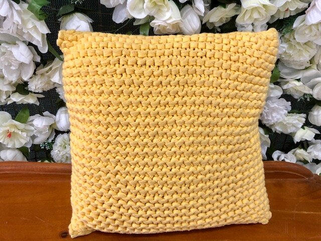 Yellow knit