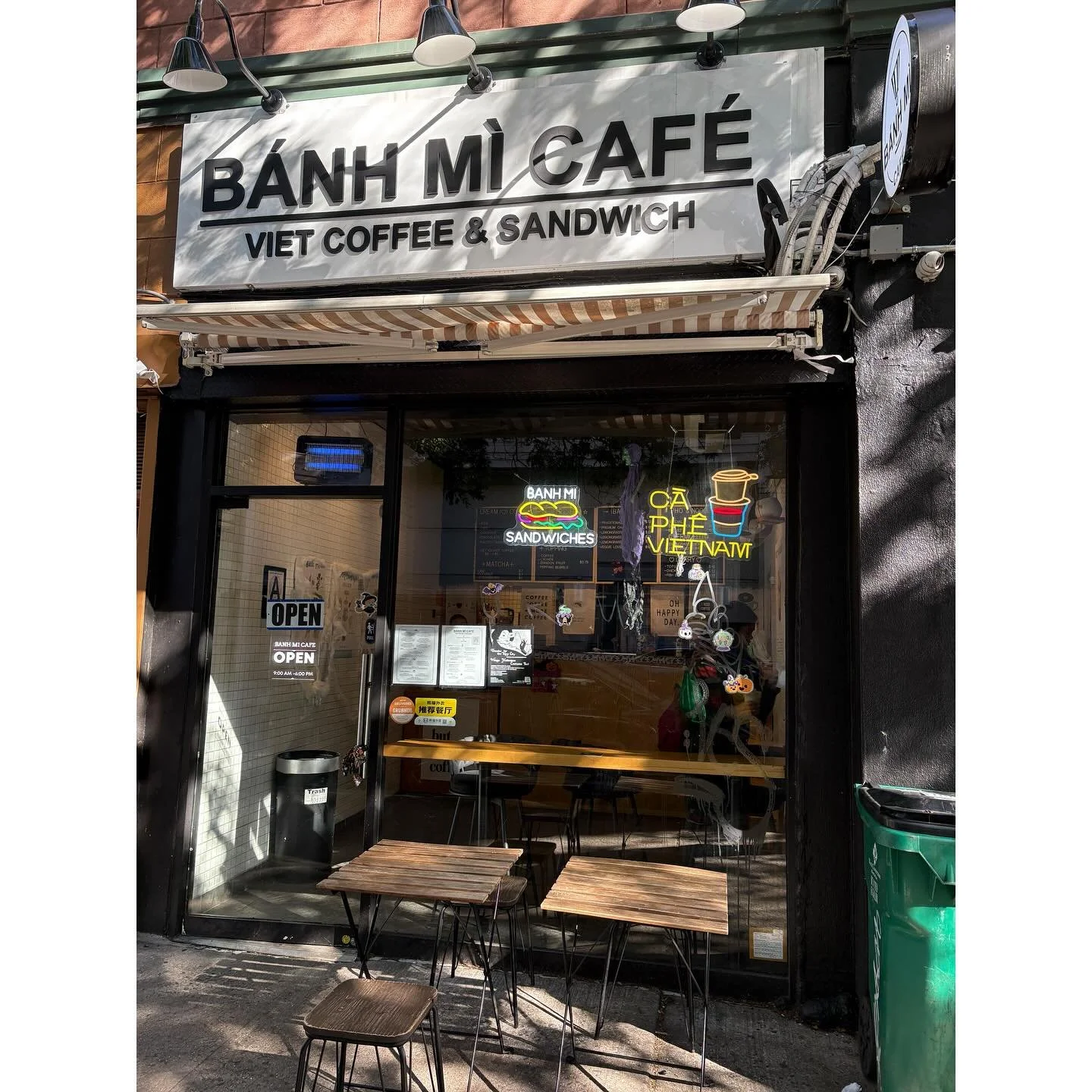 @banhmicafeny 
241 e 10th Street

Open Daily &bull; 9am-6pm

📷 2-5: @lolaartesaenz