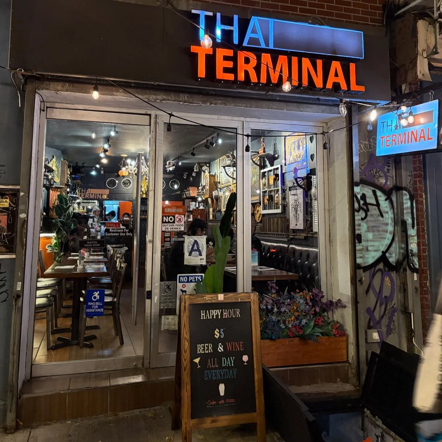 @thaiterminal 
349 e 12th Street

Open Daily &bull; 12pm-10:15pm