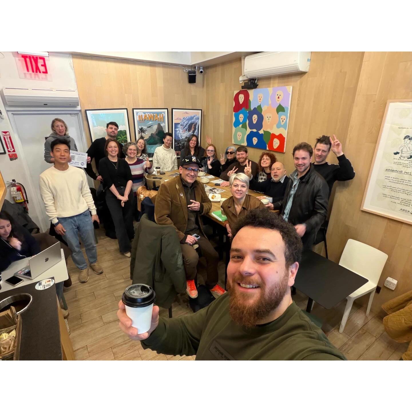 Thank you to @konacoffeeco (57 2nd Ave) for hosting @evimanyc &lsquo;s monthly coffee meet up today!

And thank you to all the East Village small business owners that showed up to work together to make our community stronger! 

@salumeriarosinyc
@evv