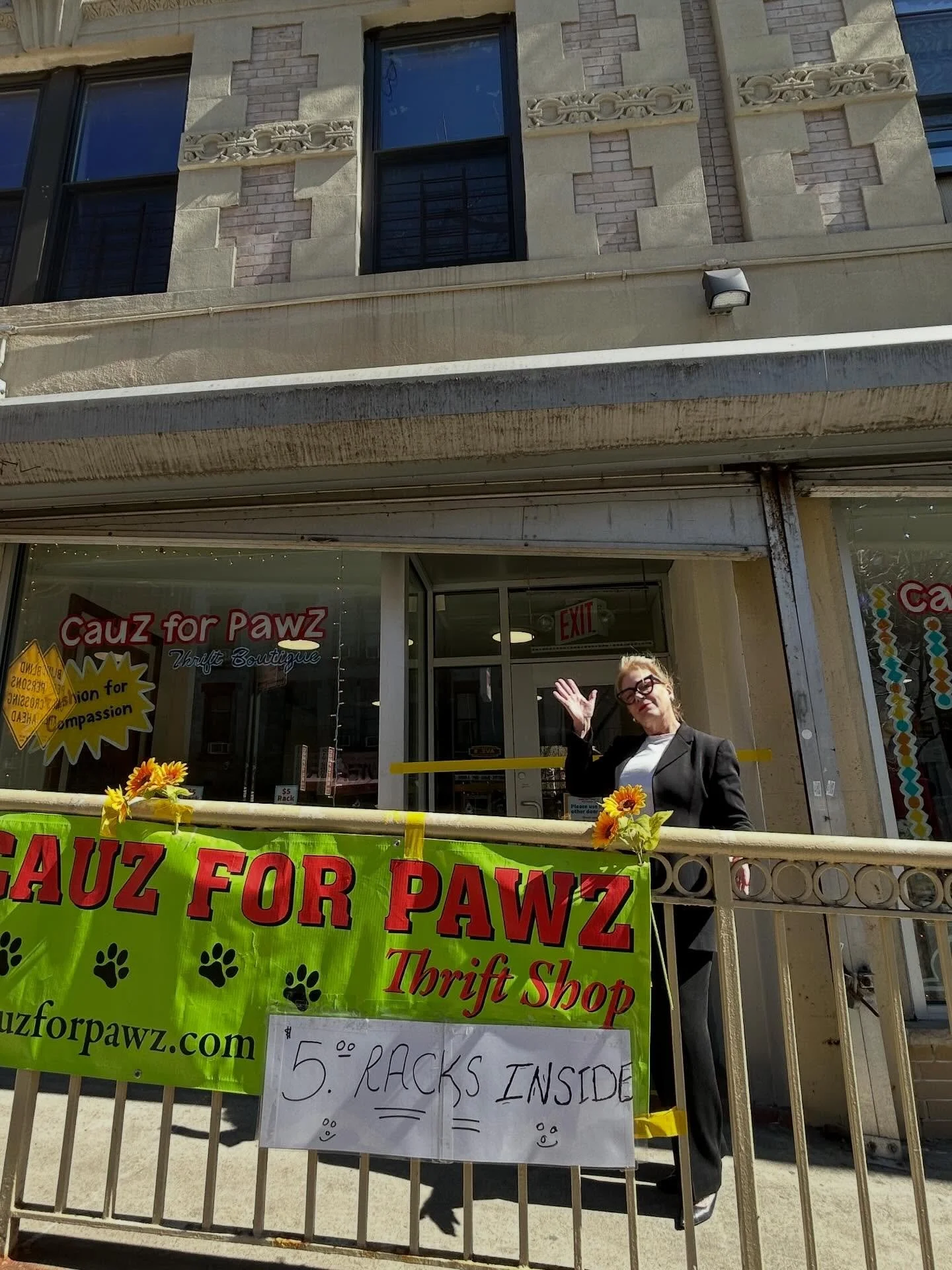 Welcome to EVIMA, @cauzforpawzvintage!

Looking for a new spring wardrobe? Cauz For Pawz is the place to be! After 15 years at their First Avenue location, the thrift boutique made the move to the East Village this past fall. Founded by manager Cathe