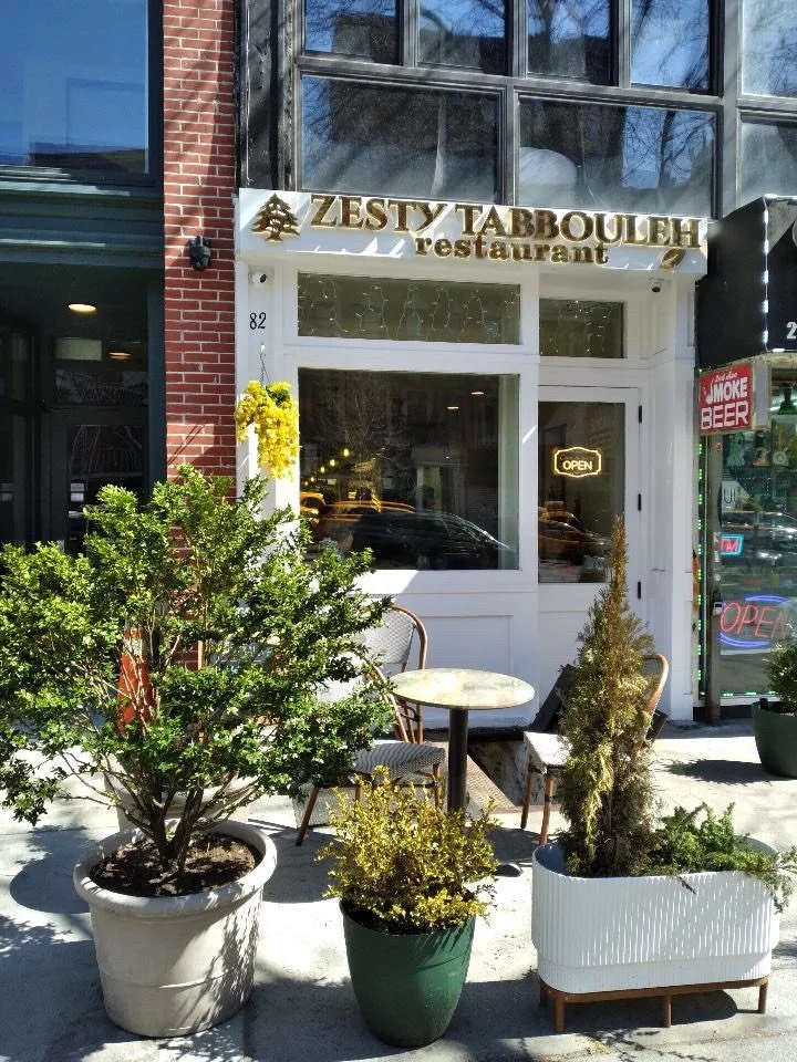 @zestytabbouleh 
82 2nd Ave 

Hours:
Tues-Sat &bull; 11am-9:45pm 
Sun &bull; 11am-9pm
Mon &bull; Closed 

📷: @lolaartesaenz