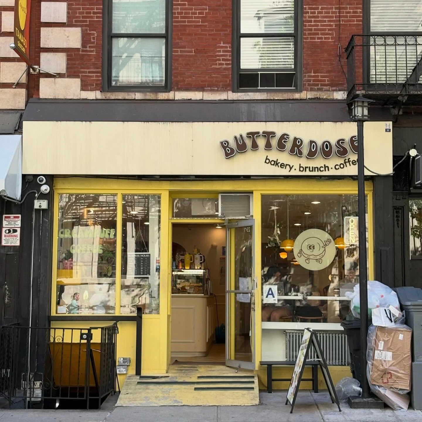@butterdosenyc 
236 e 13th Street

Hours:
Mon-Sat &bull; 8am-9pm
Sun &bull; 8am-6:30pm