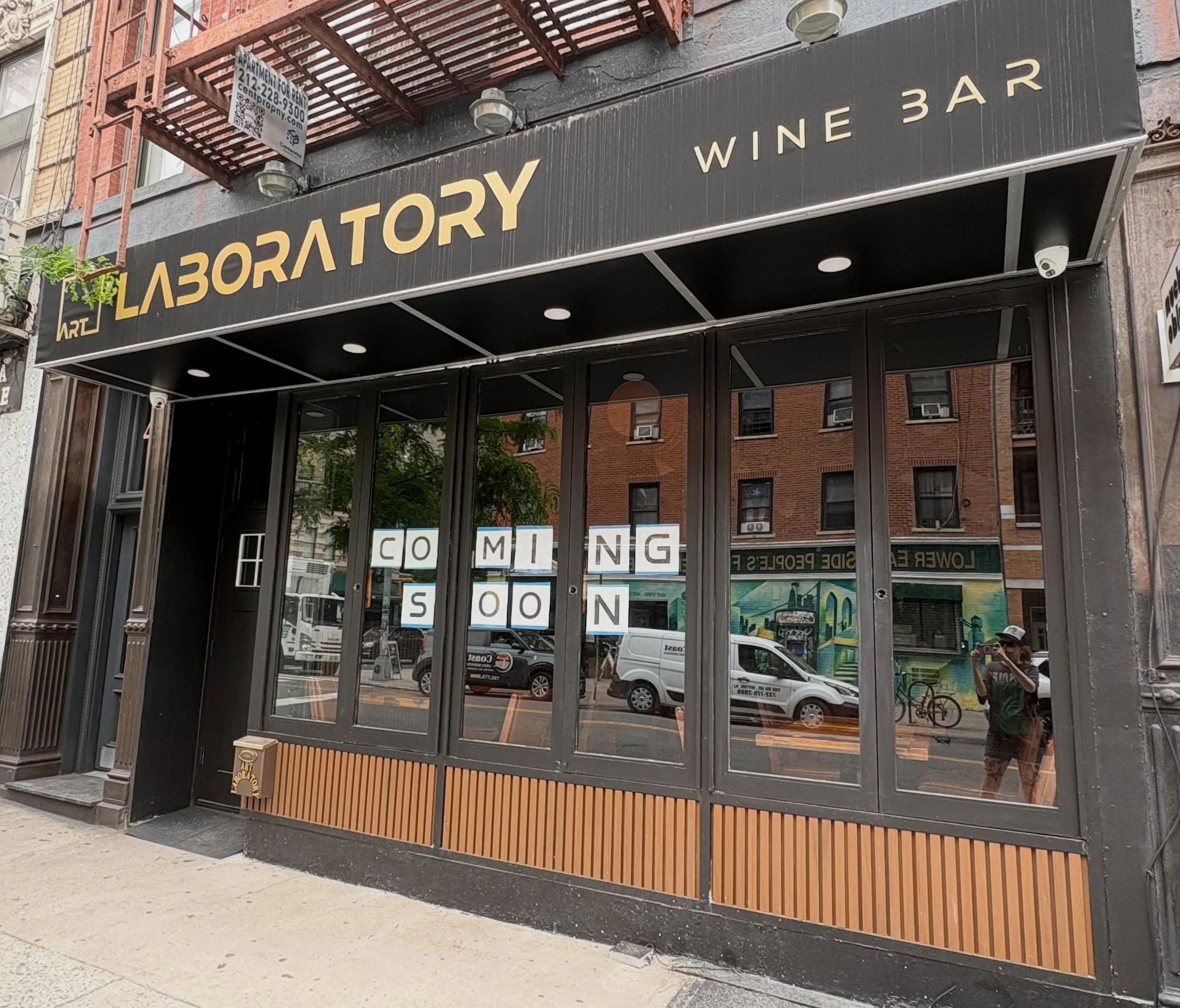Come soon Art Laboratory 
40 Ave B 🖼️ 🍷