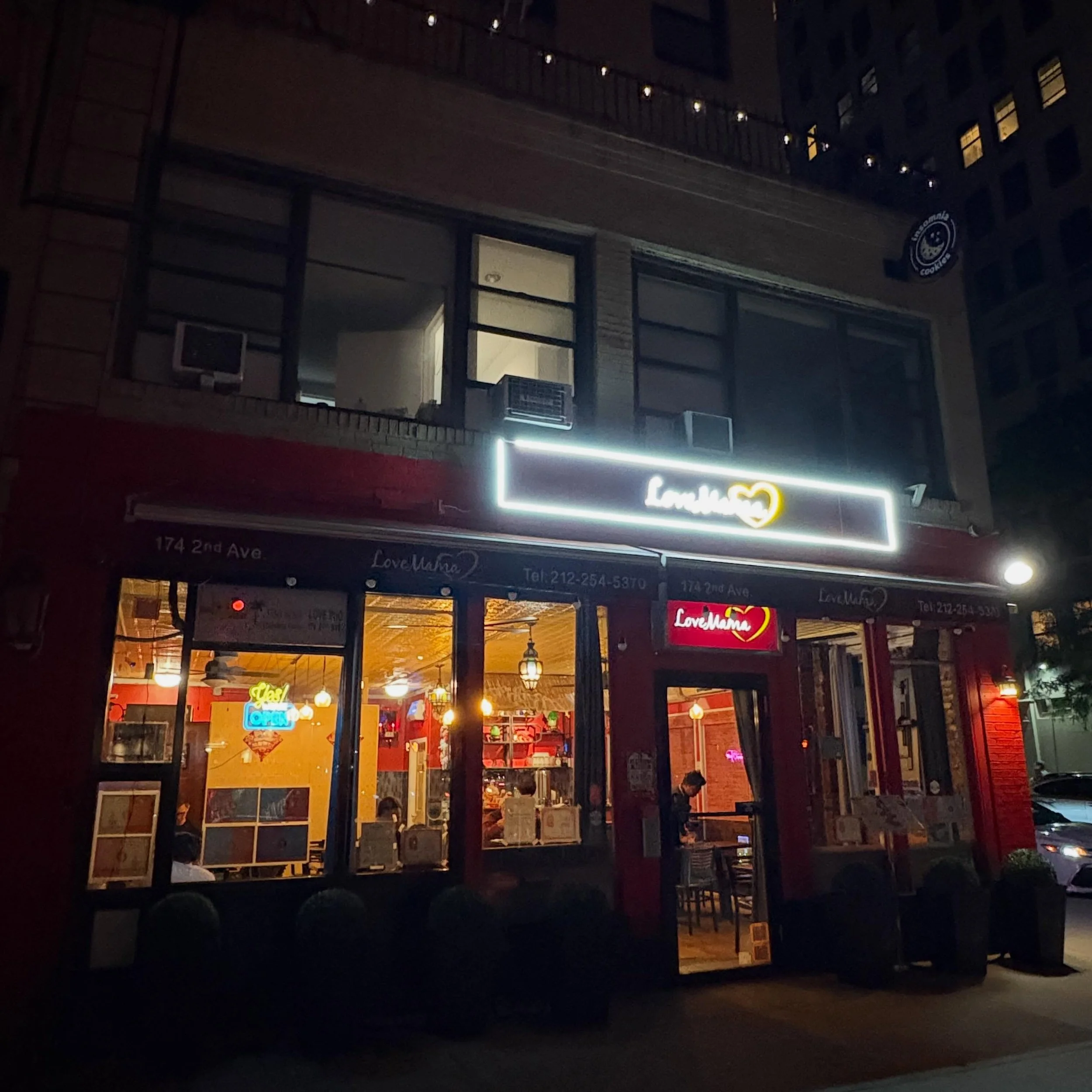 @lovemamanyc 
174 2nd Ave 

Open Daily &bull; 11:30am-10pm