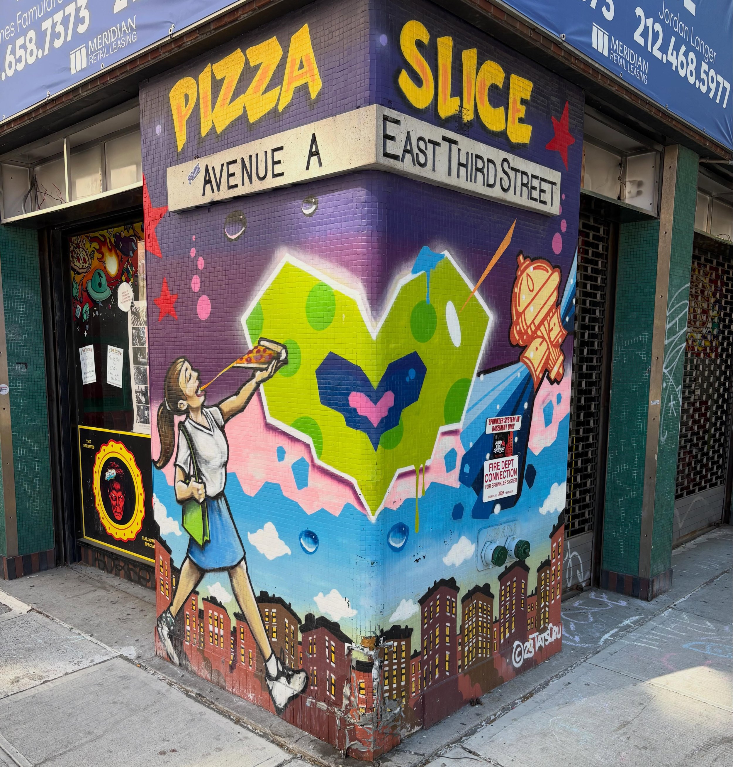 We miss you on 3rd &amp; Ave A already, @twobootspizza 🍕 
Can&rsquo;t wait to see where you land next in the East Village 🗺️
