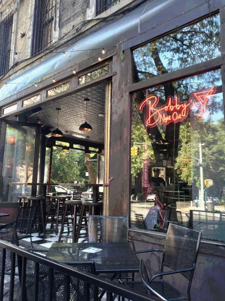 @bobbysnightout 
145 Avenue C

Hours:
Monday-Thursday &bull; Open at 2:00PM
Friday-Sunday &bull; Open at 12:00PM

📷: @lolaartesaenz
