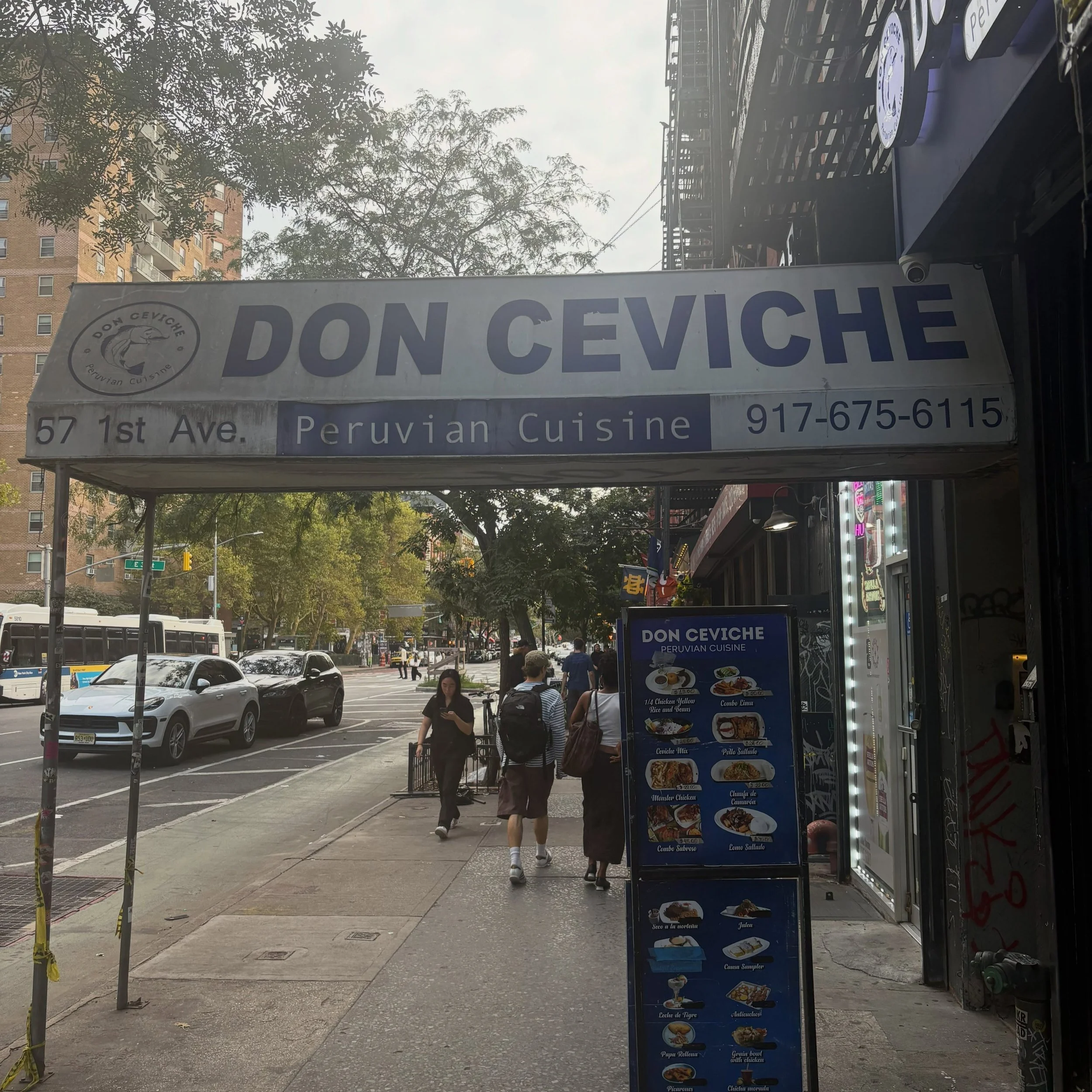 @doncevicheny 
57 1st Ave 

Hours:
Mon to Thu : 11AM 8PM
Fri and Sat : 11AM 9PM
Sun : 11AM 8PM
