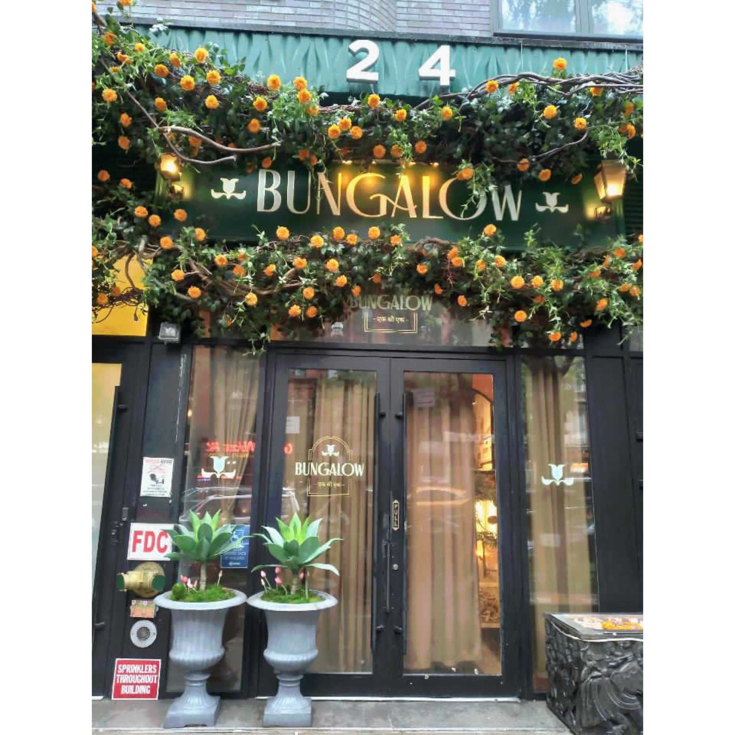 @bungalowny 
24 1st Ave

Hours:
Mon &bull; Closed 
Tues-Wed &bull; 5-10:30pm
Thurs-Sat &bull; 5-11pm
Sun &bull; 5-10:30pm

📷: @lolaartesaenz