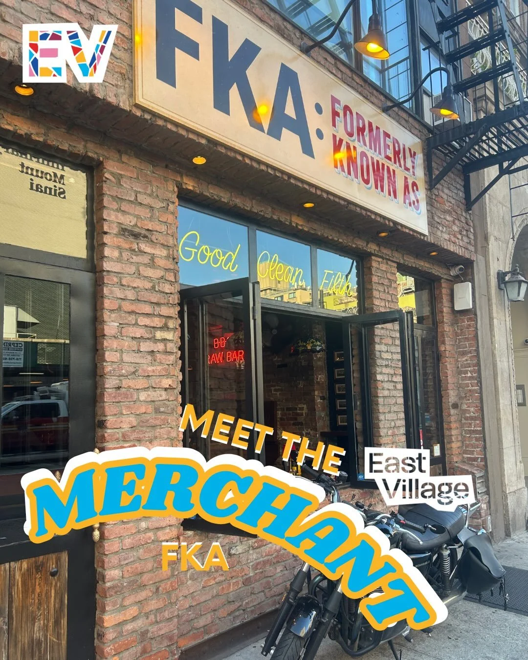 Welcome to EVIMA, FKA!
Our newest EVIMA member is also new to the neighborhood. FKA: Formerly Known As soft opened in July, with a sign asking for feedback on everything from the decor to the perfect number of olives for a martini. With windows open 