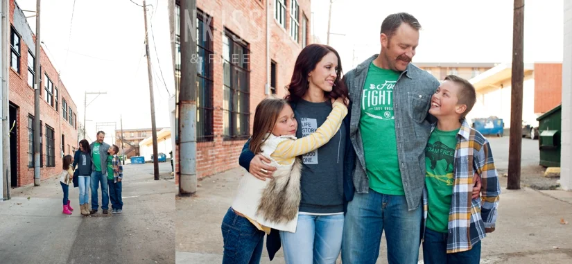 OKC Urban Family Sunkissed & Free Photography