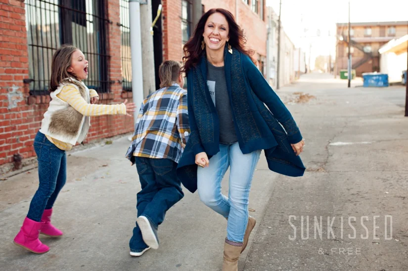OKC Urban Family Sunkissed & Free Photography